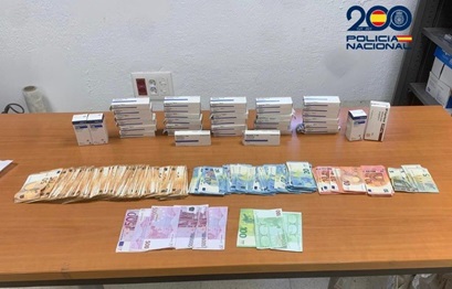 Imagen de La Policía Nacional detiene a 9 personas por Delito Contra la Salud Pública interviniendo 2160 comprimidos de Benzodiacepinas.