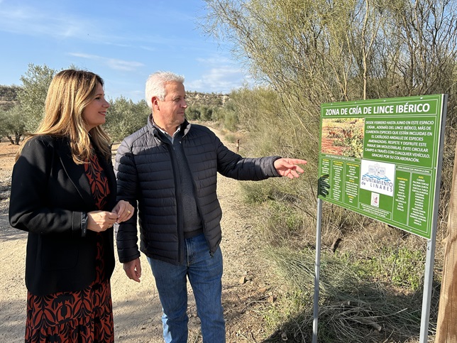 Imagen de El Ayuntamiento instala carteles informativos en el entorno minero de Linares para contribuir a la conservación del Lince Ibérico