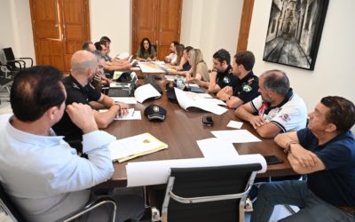 Imagen de El Ayuntamiento celebra una reunión técnica de coordinación sobre seguridad y preparativos de la Real Feria de San Agustín 2024