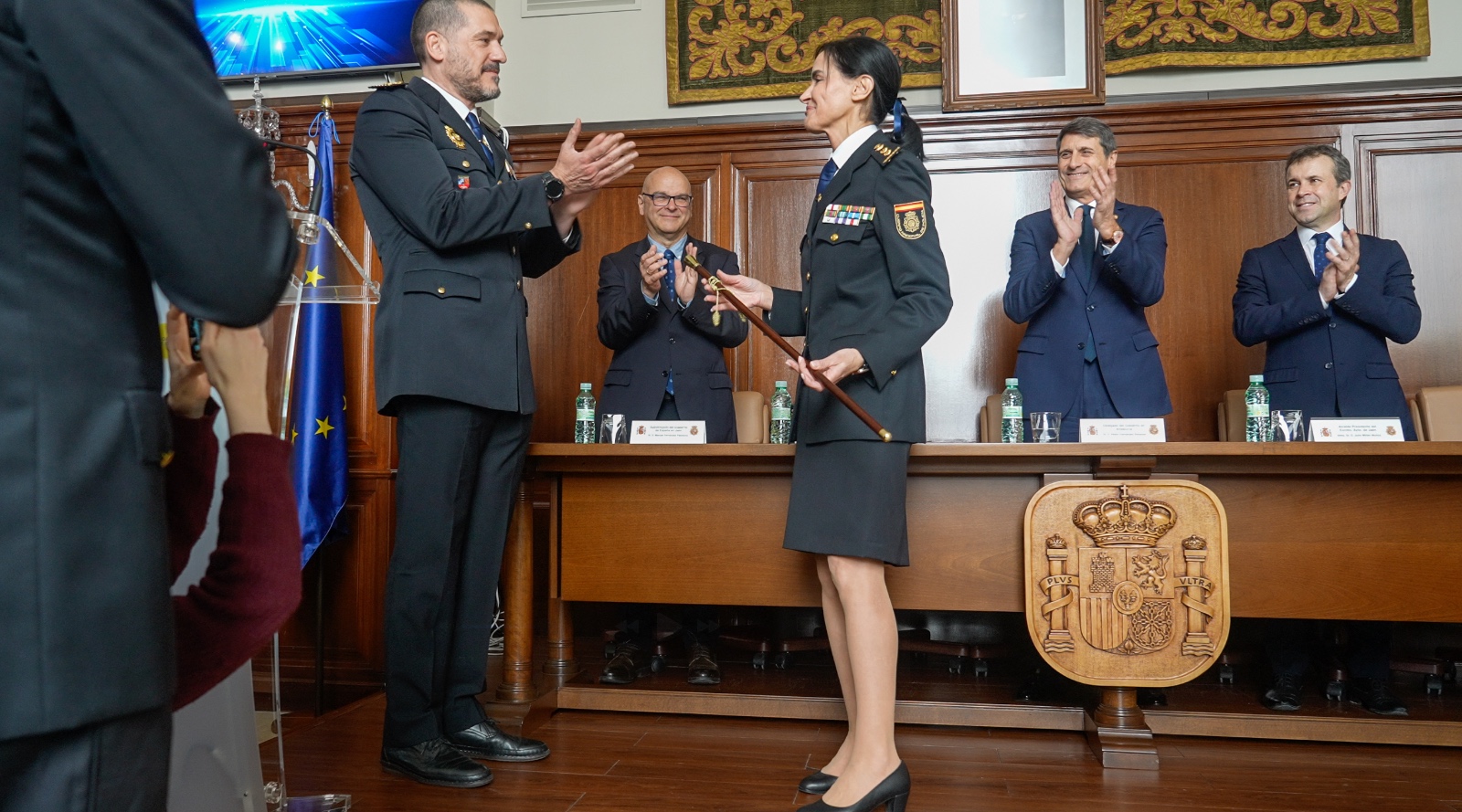 Imagen de El Delegado de Gobierno presenta a la Jefa Superior de la Policia Nacional en Andalucia Oriental