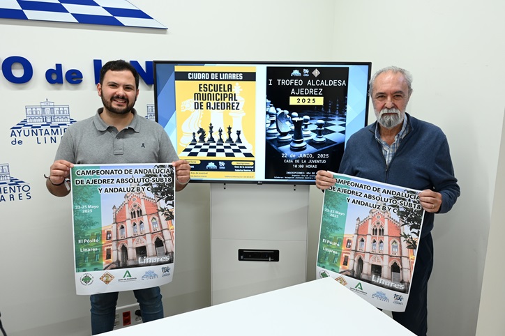 Imagen de El Ayuntamiento de Linares refuerza su apuesta por el ajedrez con la creación de una Escuela Municipal y el I Trofeo Alcaldesa de este deporte