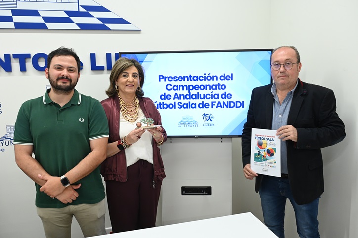 Imagen de Linares será sede del Campeonato de Andalucía de Fútbol Sala de FANDDI este fin de semana