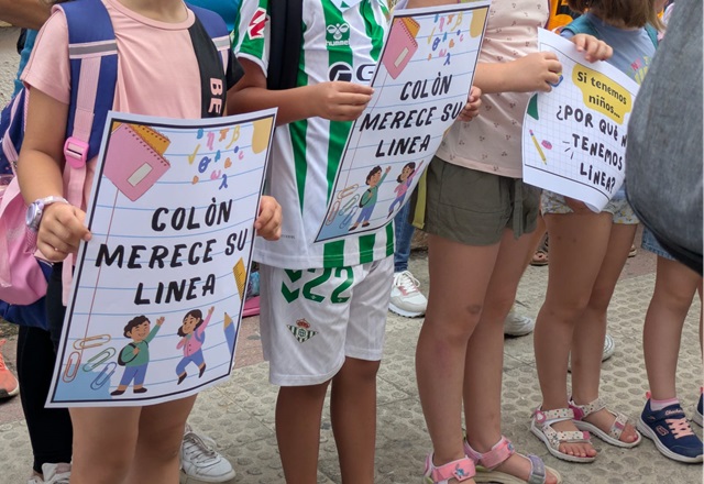 Imagen de El Psoe de Linares consigue que el Ayuntamiento apoye unánimemente la segunda linea para el Colegio Colón