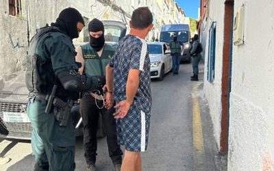 Imagen de La Guardia Civil detiene a 9 personas relacionadas con un tiroteo en la localidad de Martos.