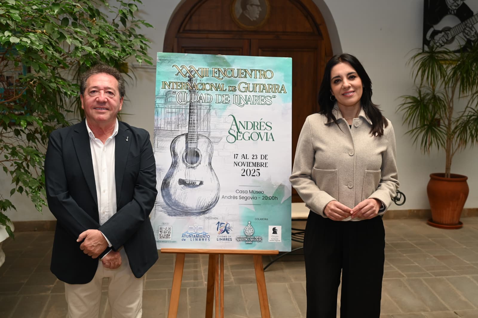 Imagen de La Fundación Andrés Segovia acoge el XXXIII Encuentro Internacional de Guitarra ‘Ciudad de Linares’
