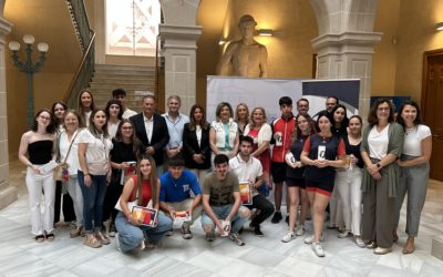 Imagen de Del Olmo pone en valor el fomento del espíritu emprendedor entre los más jóvenes a través del concurso ‘Emprender e Innovar en las Aulas’