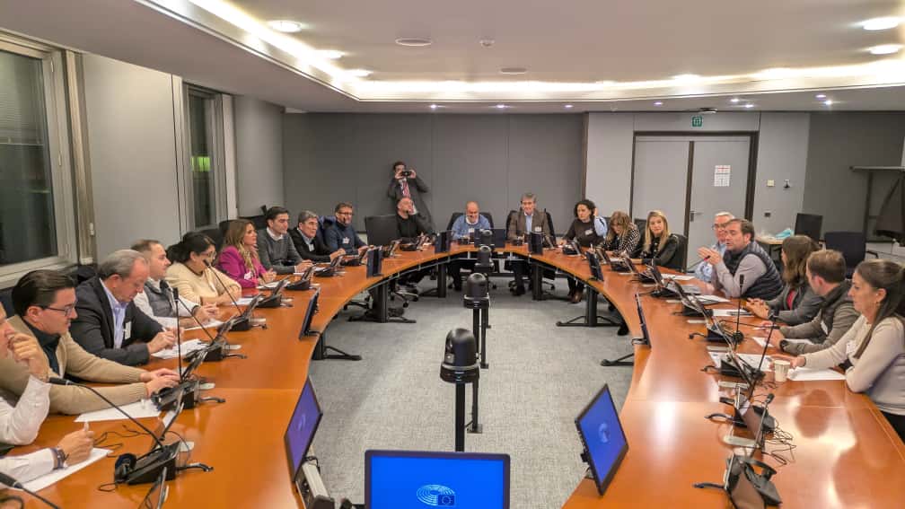 Imagen de La alcaldesa de Linares impulsa la defensa del campo jiennense en el Parlamento Europeo