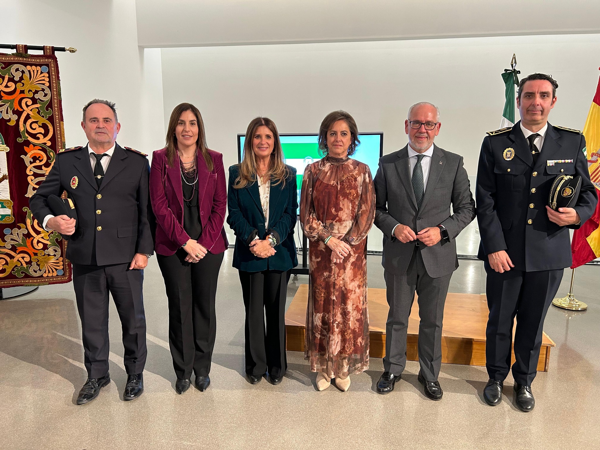 Imagen de La alcaldesa de Linares participa en el acto del Día de la Bandera de Andalucía en Jaén
