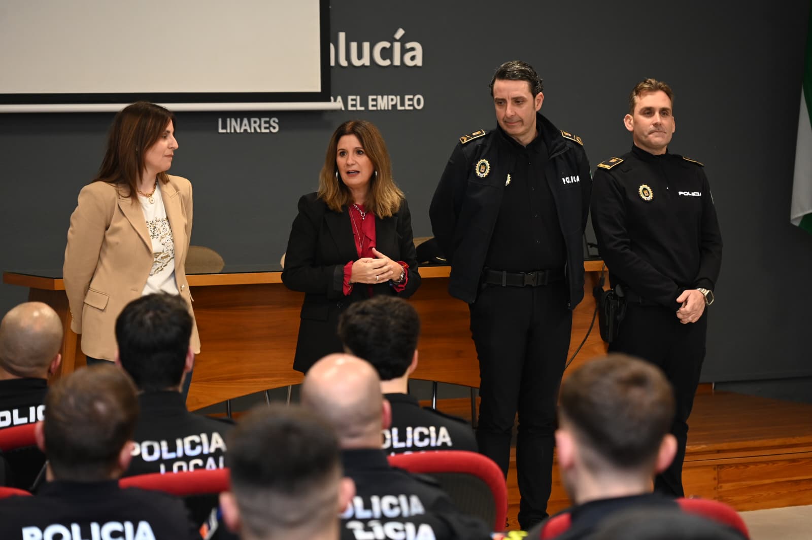 Imagen de Concluye la fase presencial del LVI Curso de Ingreso en los Cuerpos de la Policía Local de Andalucía en Linares