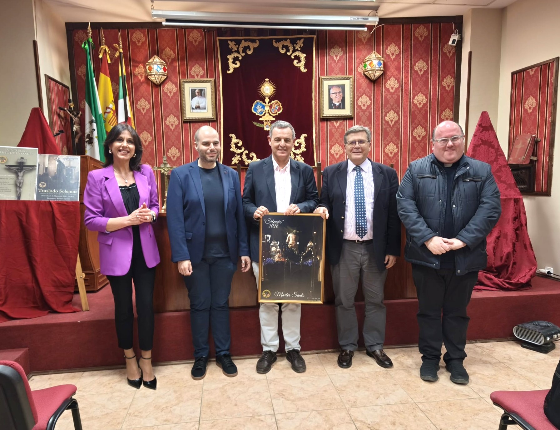 Imagen de La Vera+Cruz presenta su cartel anunciador del Martes Santo 2026