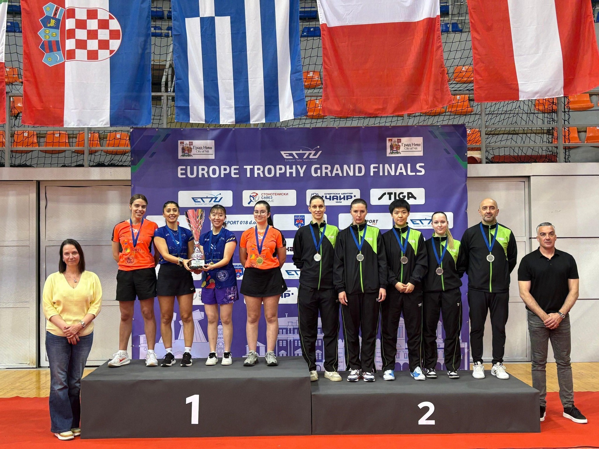 Imagen de Gesta histórica en Serbia: El CD Indiana Games de Linares, campeón de la Europe Trophy.