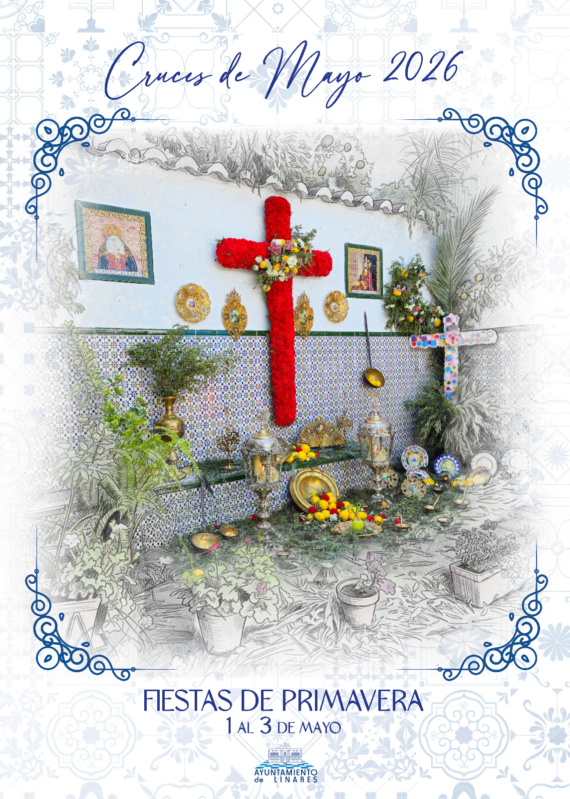 Imagen de Dieciocho  Cruces de Mayo llenarán de color y tradición las Fiestas de Primavera