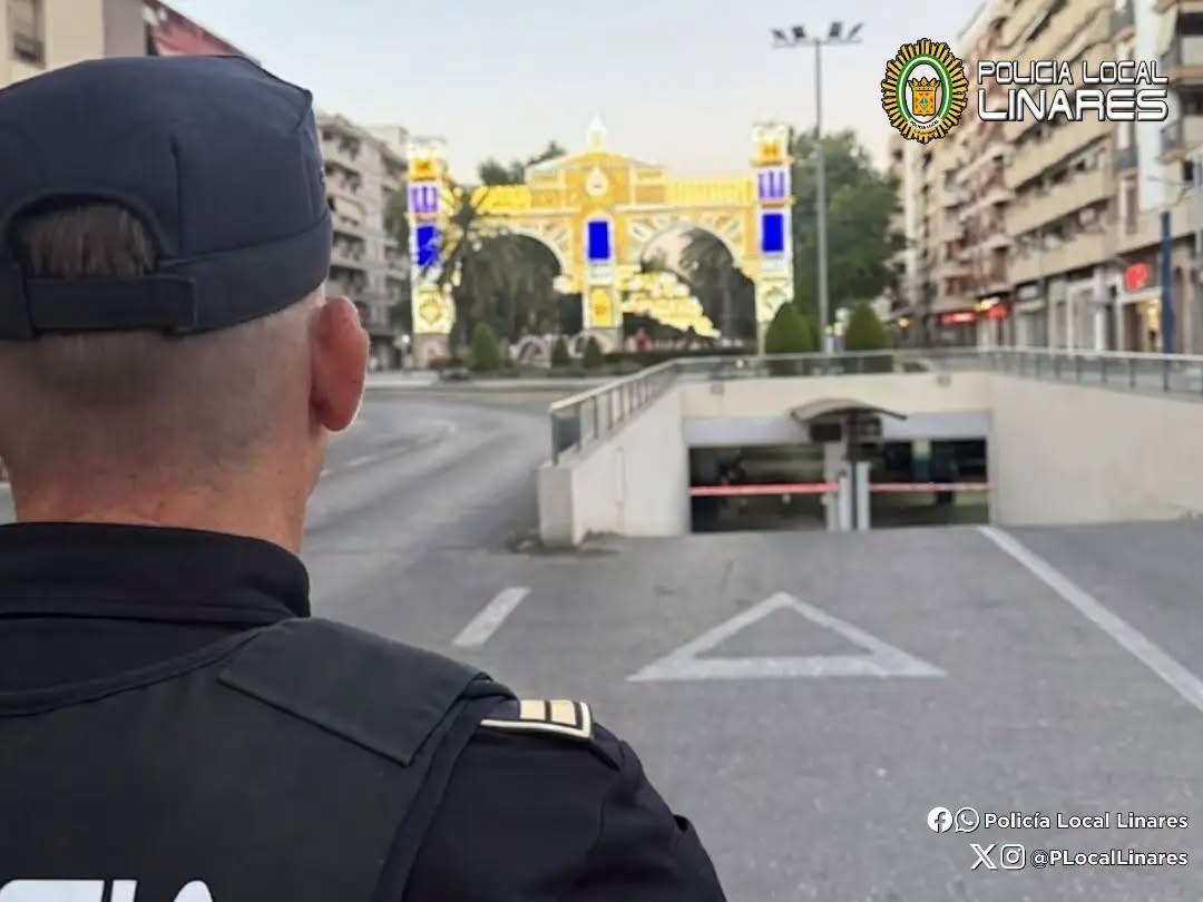 La Policía Local refuerza la seguridad durante la segunda jornada de la Feria de San Agustín de Linares
