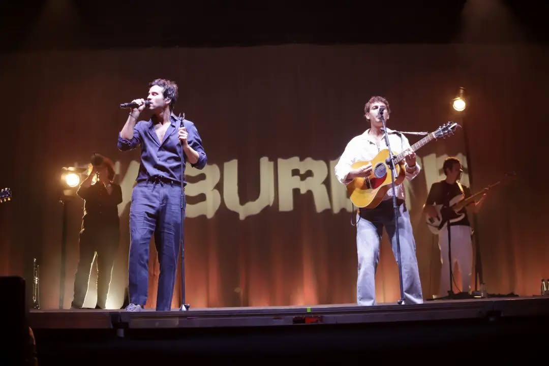 Imagen de Taburete conquista al público linarense en una noche de música en la Estación de Madrid