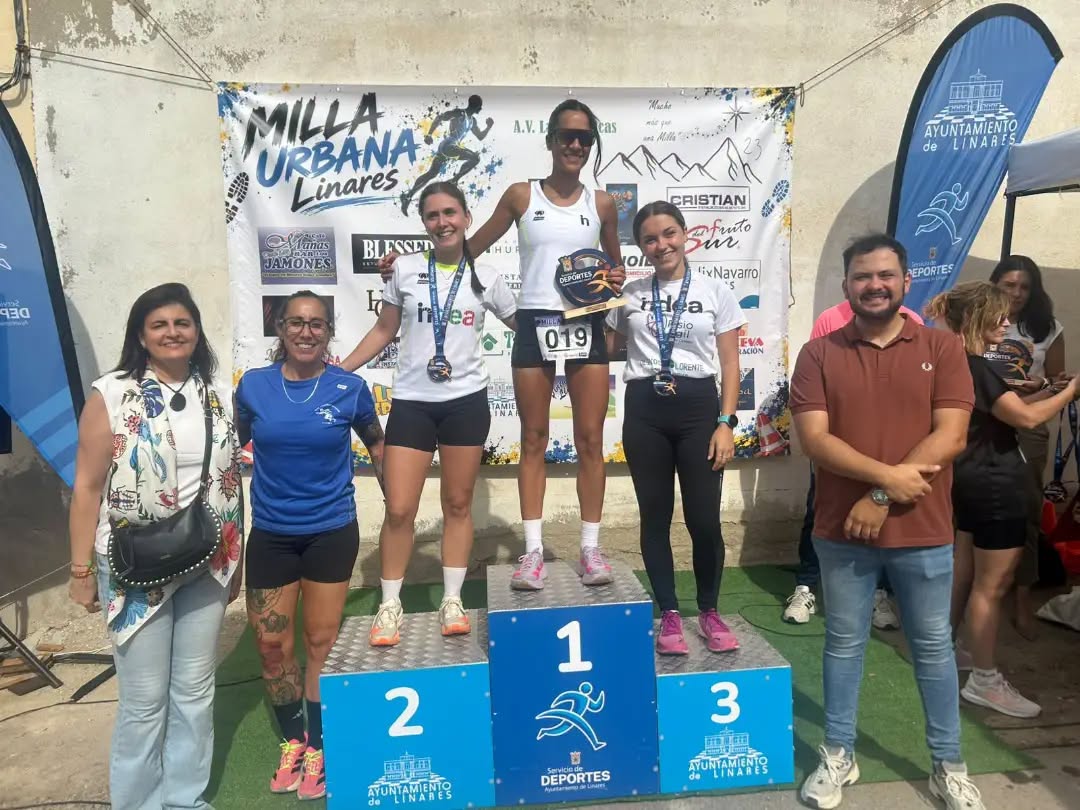 El CD Indea Linares convierte la Milla ‘Gabi’ en una fiesta del atletismo linarense