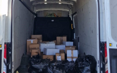 Imagen de La Guardia Civil interviene una furgoneta con 260 kg de tabaco en picadura de procedencia ilegal