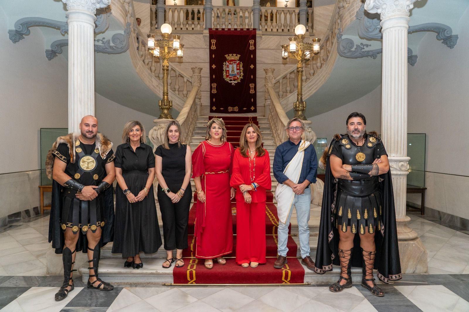 Imagen de Linares y Cartagena refuerzan sus vínculos en torno a la recreación histórica en el marco de las Fiestas de Carthagineses y Romanos.