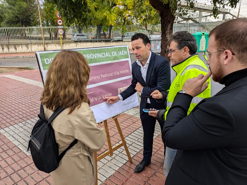 Imagen de Diputación instalará en la Estación Linares-Baeza nuevas señales para facilitar el acceso a la Vía Verde del Guadalimar