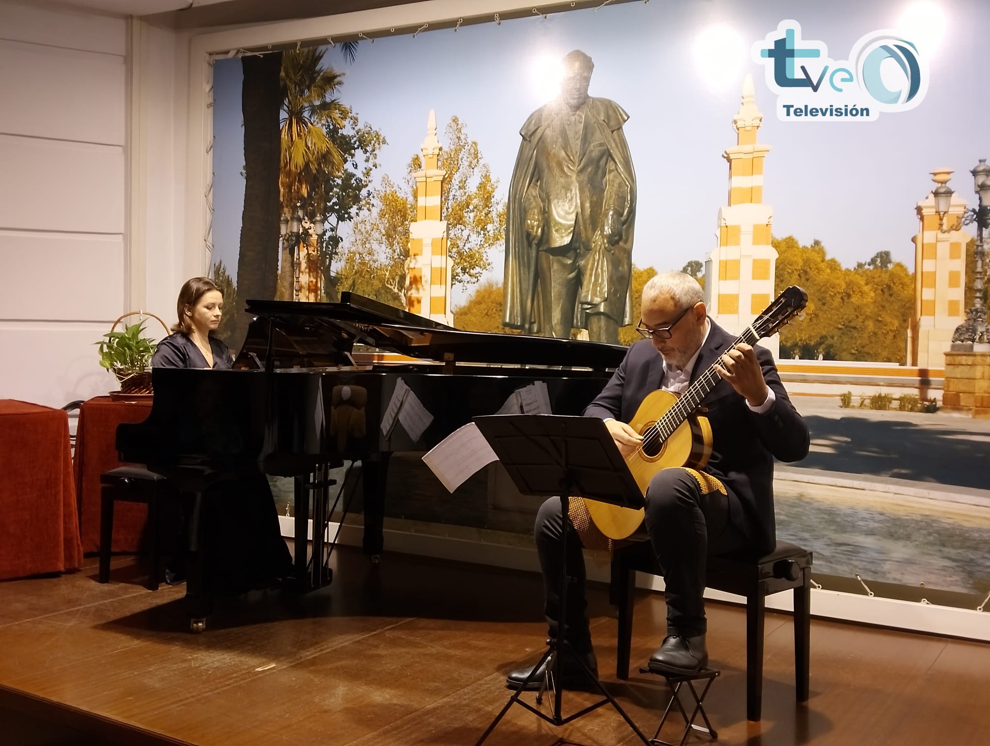 Imagen de Gran concierto del dúo del Italiano y la Ucraniana Leonardi y Pluzhko en el Museo Andres Segovia