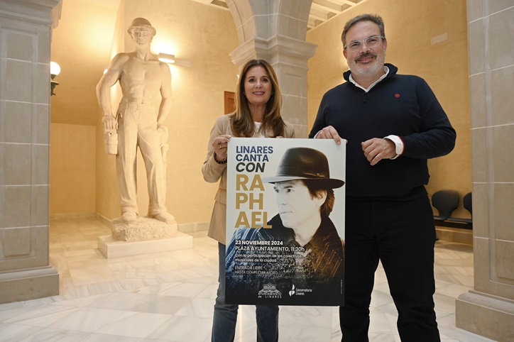 Imagen de El Ayuntamiento y el Conservatorio impulsan la multitudinaria iniciativa musical ‘Linares canta con Raphael’