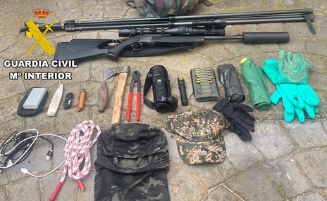 Imagen de a Guardia Civil investiga a dos personas por supuesto delito contra la flora y fauna silvestre